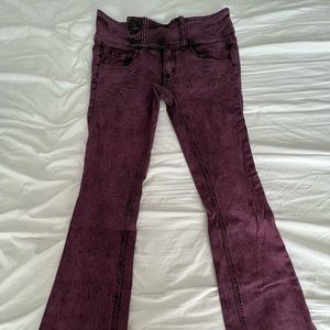 Low rise jeans